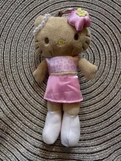 足長キティ スタイルアップマスコット 日焼けキティパールネックレス