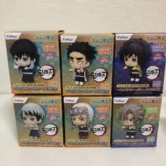 鬼滅の刃　ちょこっとひっかけフィギュアぷち ６点セット