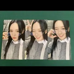 NiziU リオ RISE UP WithU盤 トレカコンプ3枚セット