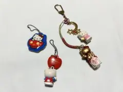 平成レトロ　キティちゃんキーホルダーまとめ
