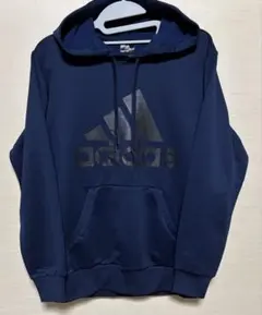 adidas！！レディースパーカーネイビー！