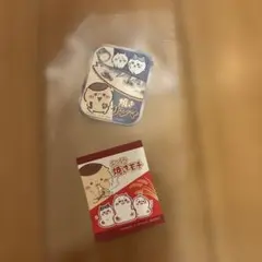 ちいかわ　くりまんじゅう　おつまみ風ステッカー　2枚セット