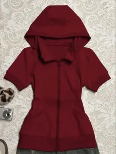 SHEIN レッド パーカー