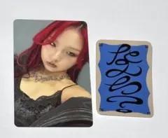 HANA 1st ALBUM アルバム トレカ ステッカー CHIKA C