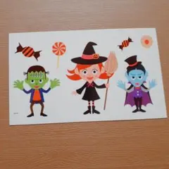 ♥残り1枚♥タトゥーシール 防水♥ハロウィン 魔女 ドラキュラ 10-1♥④