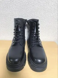 ZARAトラックソールレースアップブーツ 43 26.5cm