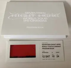 SEVENTEEN 세븐틴　セブチ　right here プログラムブック　映画