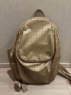 美品　ヤマト屋　ラビラビ　軽量リュック　ゴールド　レディース　日本製のサムネイル