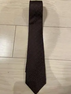 ORIHICA ブラウンペイズリー ネクタイ