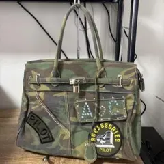 ACCESSORIES 迷彩トートバッグ　状態良い　最安値