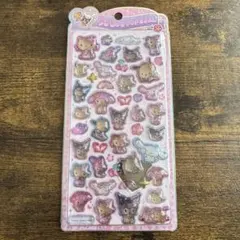 国内正規品　うるちゅるポップシール　ボンボンドロップシール　日焼けキティ