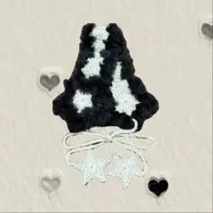 ハンドメイド　イヤーマフ　星