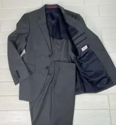 オリヒカ　ORIHICA メンズ　スーツ　グレー　シャドーストライプ