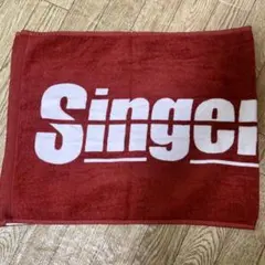 Singer's High シンガーズハイ ロゴタオル レッド 赤のサムネイル