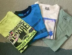 Tシャツ4枚セット(Under Armour, Mizuno,puma)