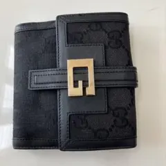GUCCI 二つ折り財布 ブラックのサムネイル