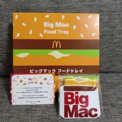 ［新品］マクドナルド ビッグマックフードトレイ + ビッグマックフードミニタオル