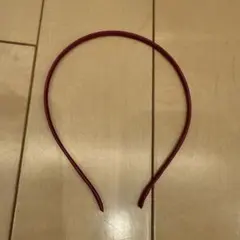 ピンクのシンプルヘアバンド