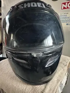 SHOEI フルフェイスヘルメット ブラック ホワイト 花柄 L(59-60