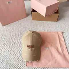 2026年最新】miu miu キャップの人気アイテム - メルカリ