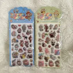 【新品】 ラブブ3Dシール 立体シール①