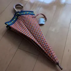 Bon Bon Store(ボンボンストア) アフリカンプリント長傘 晴雨兼用