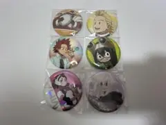 アニメキャラクター缶バッジ6個セット僕のヒーローアカデミア