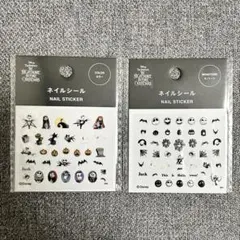 【新品】ナイトメア・ビフォア・クリスマス ネイルシール2種類