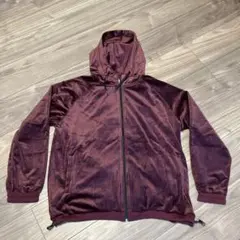 ✨新品・未使用✨ DUNLOP ボルドー M ベロアパーカー