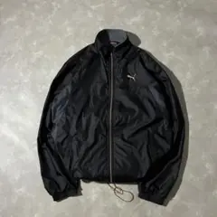 00s PUMA nylon jacket Y2K テック 短丈 ドローコード