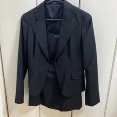 ROPE☆ロペ　黒ストレッチスカートスーツ9号