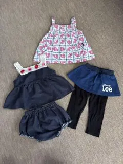 80サイズ　春　夏　ベビー服 3点セット