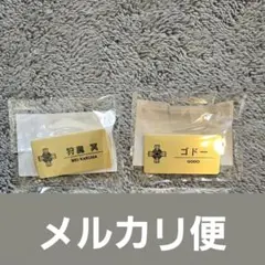狩魔冥 ゴドー ネームプレート風缶バッジ 逆転裁判メモリーオブ検事くじ カプくじ