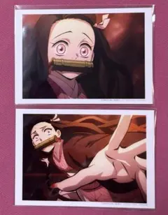 鬼滅の刃　竈門禰豆子　場面写　ブロマイド 鬼滅の刃 竈門禰豆子 場面写 ブロマイド キャラカード 竈門禰