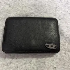 DIESEL ブラック 3つ折り財布値下げ価格