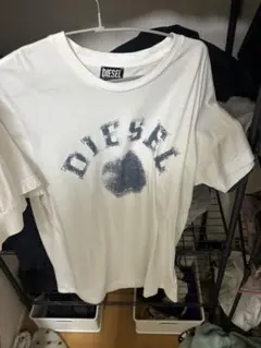 DIESEL ロゴプリント Tシャツ ホワイト
