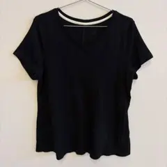 古着！ Essentials Vネック Tシャツ ブラック Lのサムネイル
