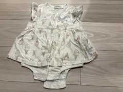 スラップスリップロンパース70白