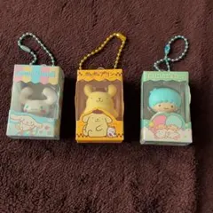 サンリオ チョコボックス ミニマスコット シナモン　プリン　キキ