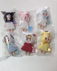ぷちリカちゃん サンリオキャラクターズコレクション コンプリート　６個セット