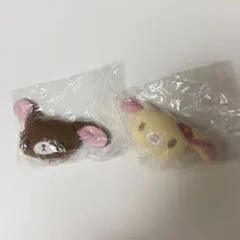 シュガーバニーズ ぬいぐるみ チャーム くろうさ はなうさ ガチャ