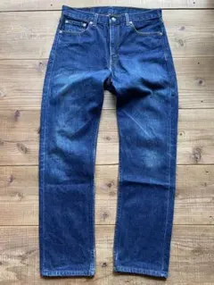 00s メキシコ製 リーバイス 501 W32くらい 古着 濃紺 色残ってます 