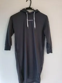 KANGOL フード付きワンピース グレー