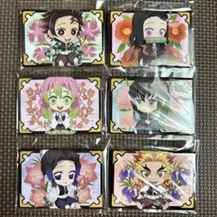 鬼滅の刃 ぺたん娘トレーディング スクエア缶バッジ