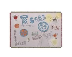 【送料込み】Ridawo unico ブランケット　バスケットボール