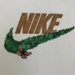 NIKE Tシャツ　蝶々　バタフライ　白