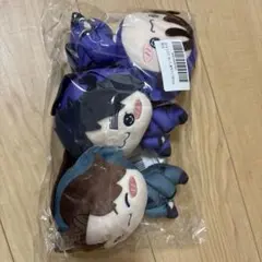 忍たま乱太郎もちぴこぬいぐるみ三体 利吉さんと勘右衛門と兵助