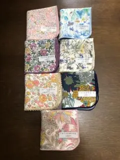 リバティ タオルハンカチ 7枚セット