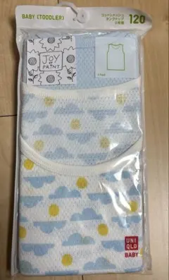 UNIQLO ベビー アンダーシャツ 2枚セット 120