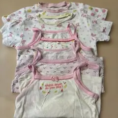 キッズ　肌着 95 メッシュ　女の子　肌着　5枚セット　保育園　キッズ　夏物